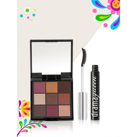 Paleta de Sombras Choco Velvet + Máscara para Pestañas Drama Queen GRATIS